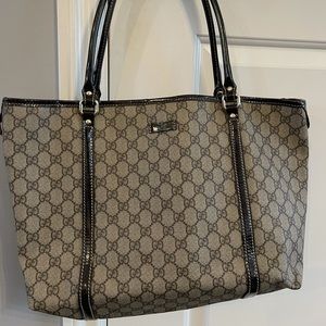 Authentic Gucci GG supreme joy tote